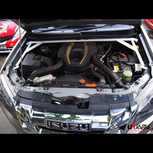 Ultra Racing 4-Point Front Upper Strut Bar for Isuzu D-Max 2.5D