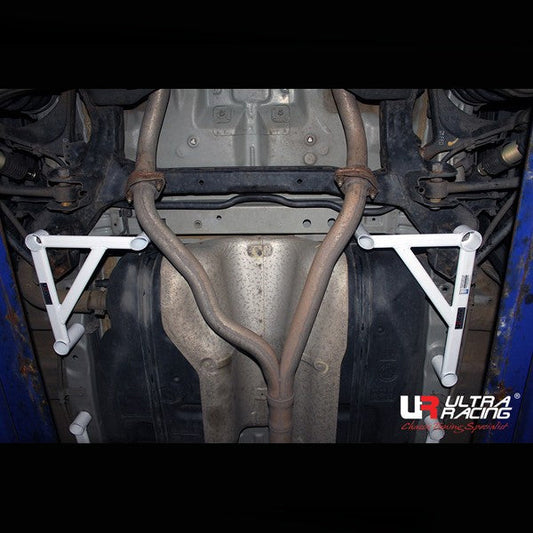 Ultra Racing 6-Point Rear Lower Side Bars for Kia Sorento 2009–13