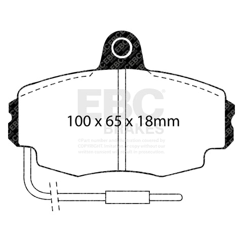 EBC Brakes Pad and Disc Kit (PD11KF896)