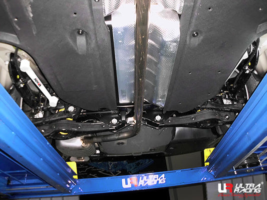 Ultra Racing 2x 4-Point Side Floor Bars for Hyundai Sonata 04-10