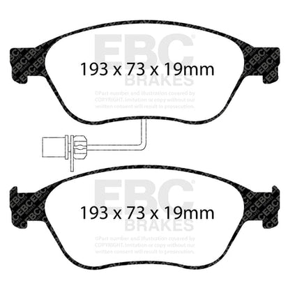 EBC Brakes Pad and Disc Kit (PD13KF079) Image 4
