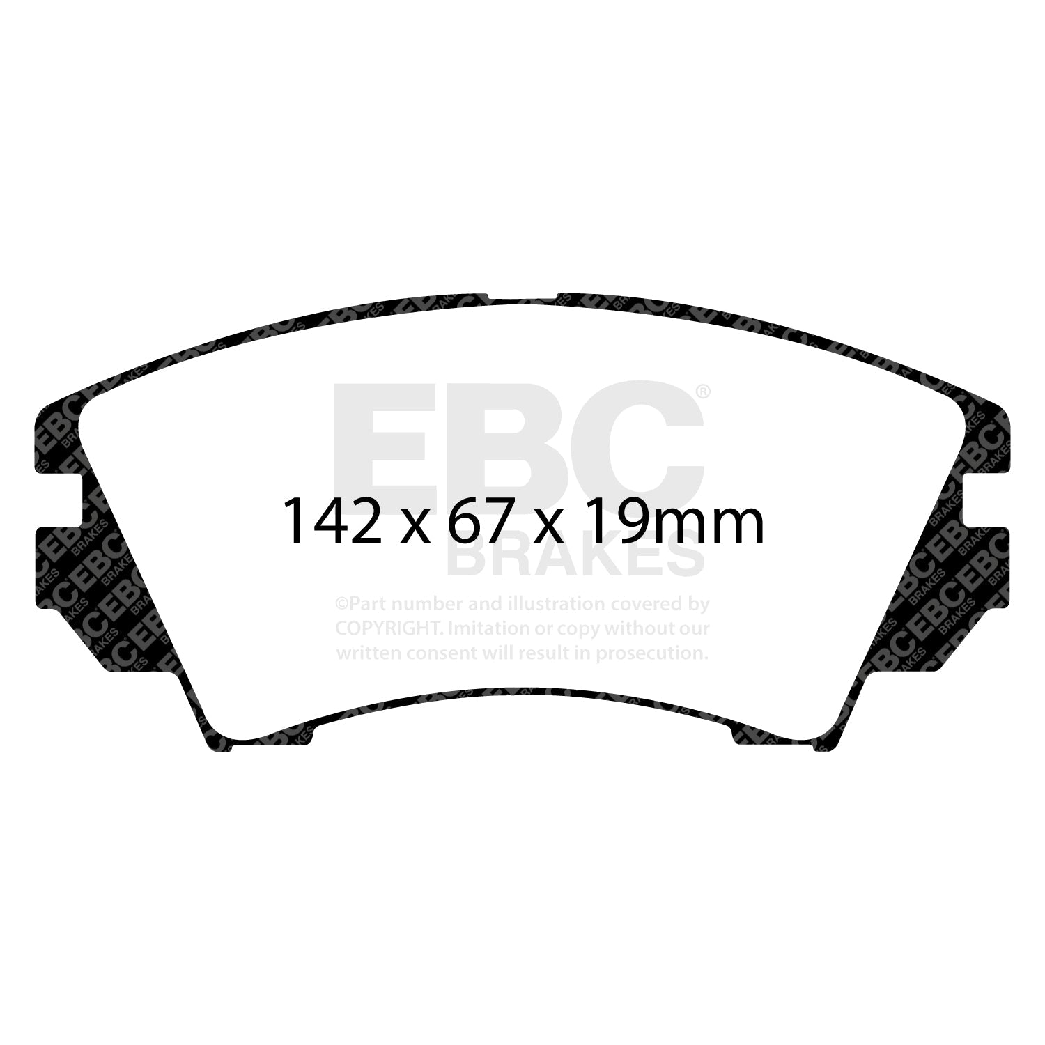 EBC Brakes Pad and Disc Kit (PD11KF1208)