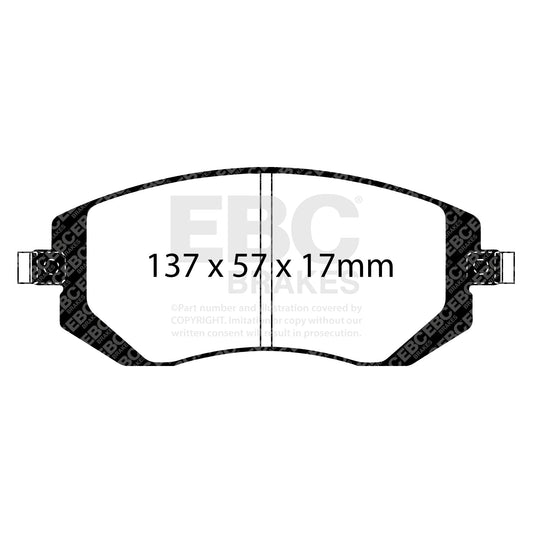 EBC Brakes Pad and Disc Kit (PD14KF631) Image 1