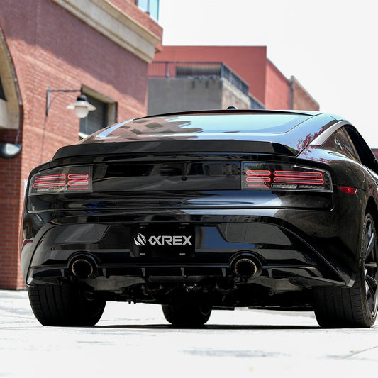 23-25 Nissan Z Quad-Loop Style NOVA-Series Prismatic LED Tail Lights Black | AlphaRex