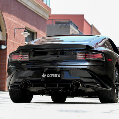 23-25 Nissan Z Quad-Loop Style NOVA-Series Prismatic LED Tail Lights Black | AlphaRex