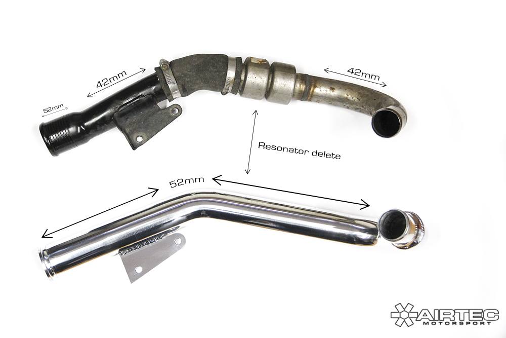AIRTEC Motorsport Hot Side Lower Boost Pipe for Fiesta ST 180 Image 3