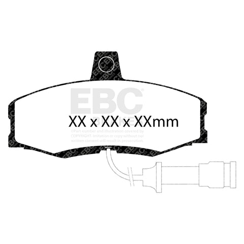 EBC Brakes Pad and Disc Kit (PDKF775) Image 2