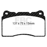 EBC Brakes RP1 Racing Pad (DP81210RP1) Front Image 4