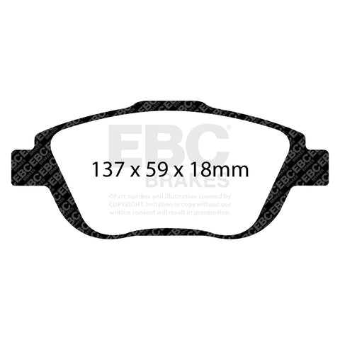 EBC Brakes Pad and Disc Kit (PDKF478) Image 2