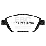 EBC Brakes Pad and Disc Kit (PDKF478) Image 2