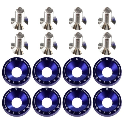 Exoracing Dress Up Bolt and Washer Kit M6x1.0 - Blue