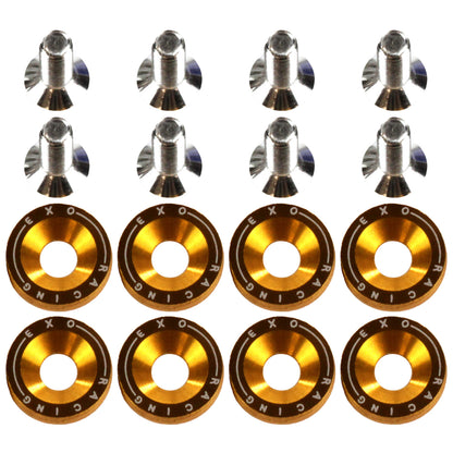 Exoracing Dress Up Bolt and Washer Kit M6x1.0 - Gold