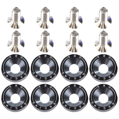 Exoracing Dress Up Bolt and Washer Kit M6x1.0 - Grey