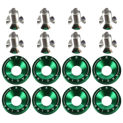 Exoracing Dress Up Bolt and Washer Kit M6x1.0 - Green