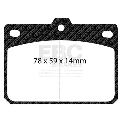 EBC Brakes Pad and Disc Kit (PDKF944) Image 1