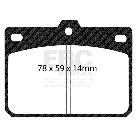 EBC Brakes Pad and Disc Kit (PDKF944) Image 1