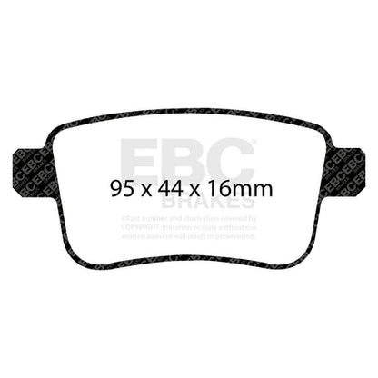 EBC Brakes Pad and Disc Full vehicle Kit (PD40K2317)