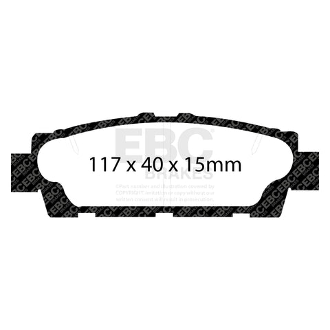 EBC Brakes Pad and Disc Kit (PDKR516) Image 3