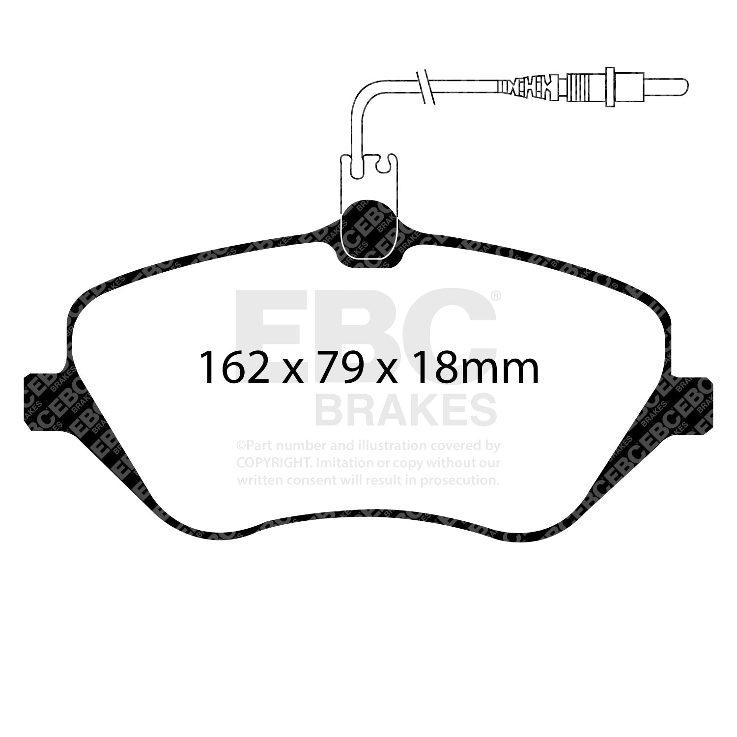 EBC Brakes Pad and Disc Full vehicle Kit (PD40K588)