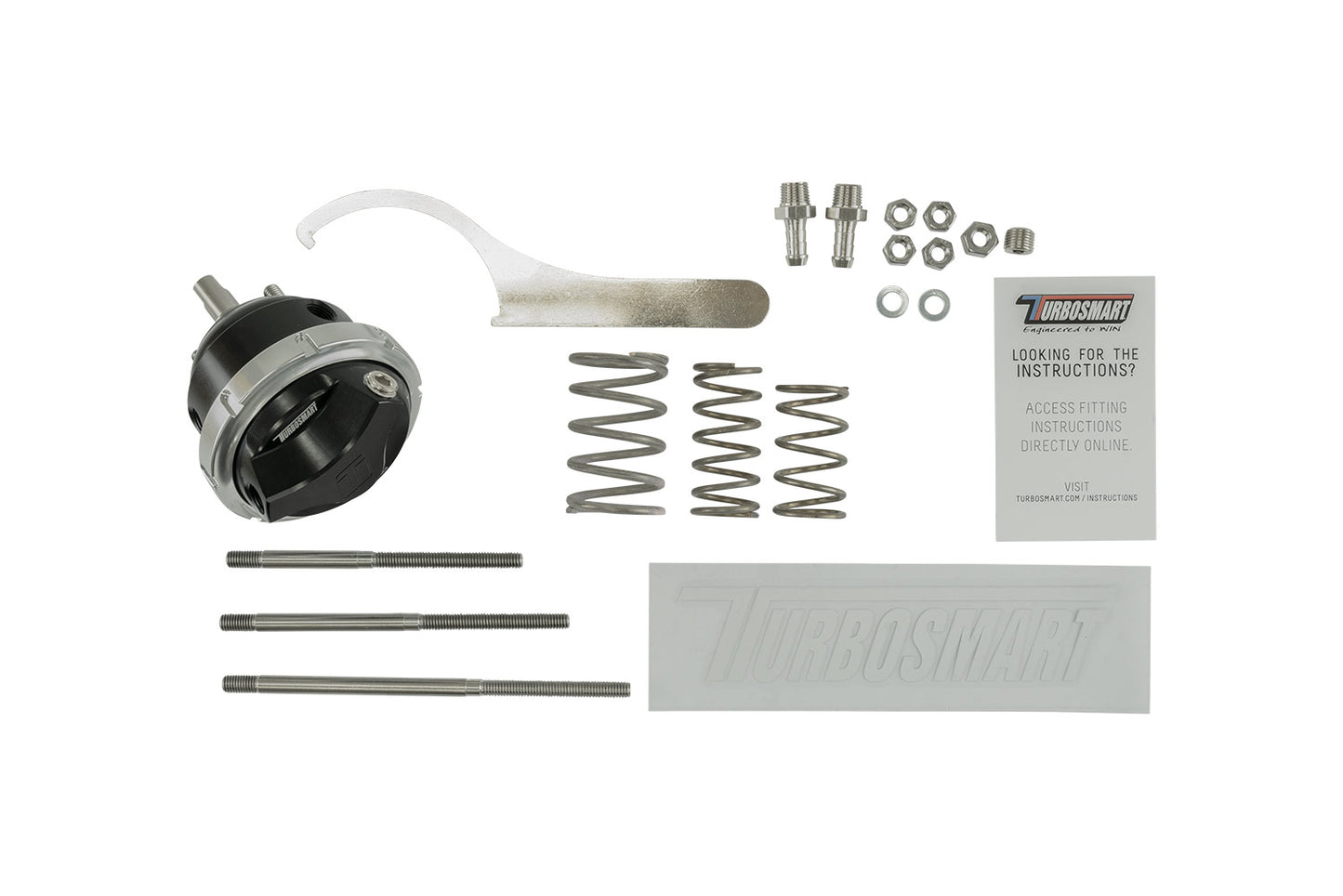 Turbosmart GenV IWG BorgWarner EFR Twin Port 14psi Black