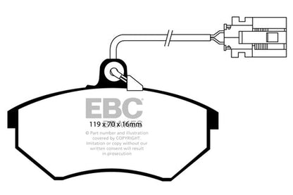 EBC Brakes Pad and Disc Full vehicle Kit (PD40K1935) Image 3