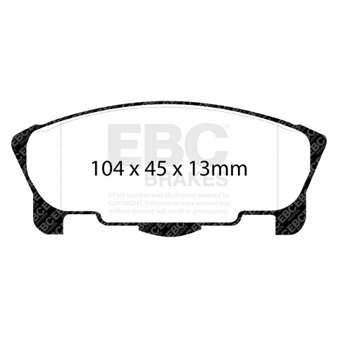 EBC Brakes Pad and Disc Kit (PDKF583) Image 4