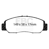 EBC Brakes Pad and Disc Kit (PDKF875) Image 1