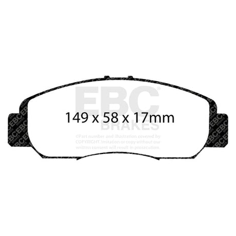 EBC Brakes Pad and Disc Kit (PDKF875) Image 1