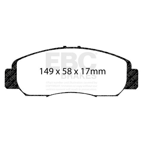 EBC Brakes Pad and Disc Kit (PD11KF635) Image 2