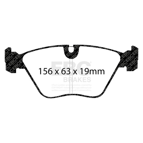 EBC Brakes Pad  and  Disc Kit (PD01KF225) Image 4