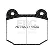 EBC Brakes Pad and Disc Kit (PDKR675) Image 1