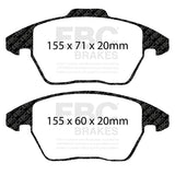 EBC Performance Pack Pad & Line Kit with Yellowstuff Pads (PLK1976) Image 2