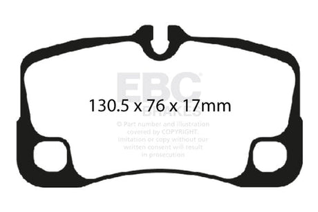 EBC Brakes Pad and Disc Kit (PD03KR833) Image 1