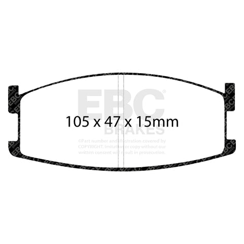 EBC Brakes Pad and Disc Kit (PDKF1152) Image 4