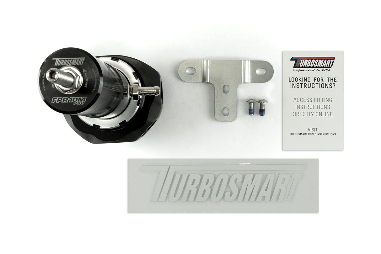 Turbosmart Turbosmart FPR10M Pro - Fuel Pressure Regulator - Black – Image 4