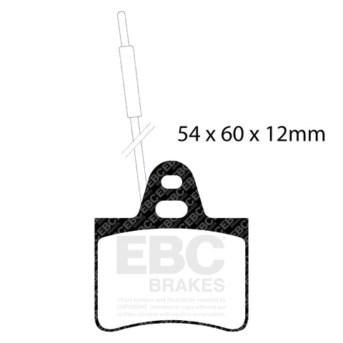EBC Brakes Pad and Disc Kit (PDKR245)