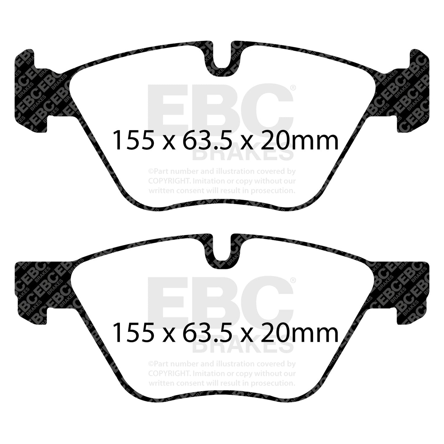 EBC Brakes Pad and Disc Kit (PD14KF577) Image 3