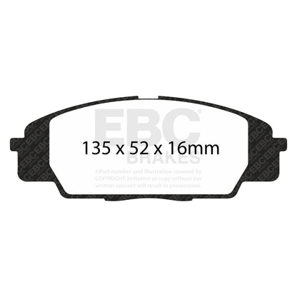 EBC Brakes Pad and Disc Kit (PD14KF282) Image 1