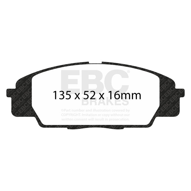 EBC Brakes Pad and Disc Kit (PD14KF282) Image 1