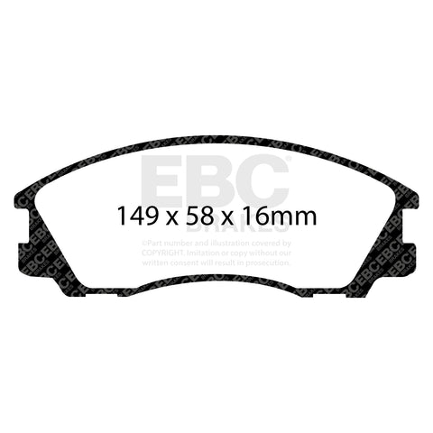 EBC Brakes Pad and Disc Kit (PDKF956) Image 4