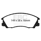 EBC Brakes Pad and Disc Kit (PDKF956) Image 4