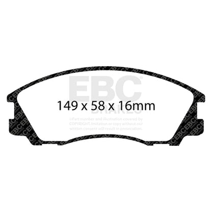 EBC Brakes Pad and Disc Kit (PDKF956)