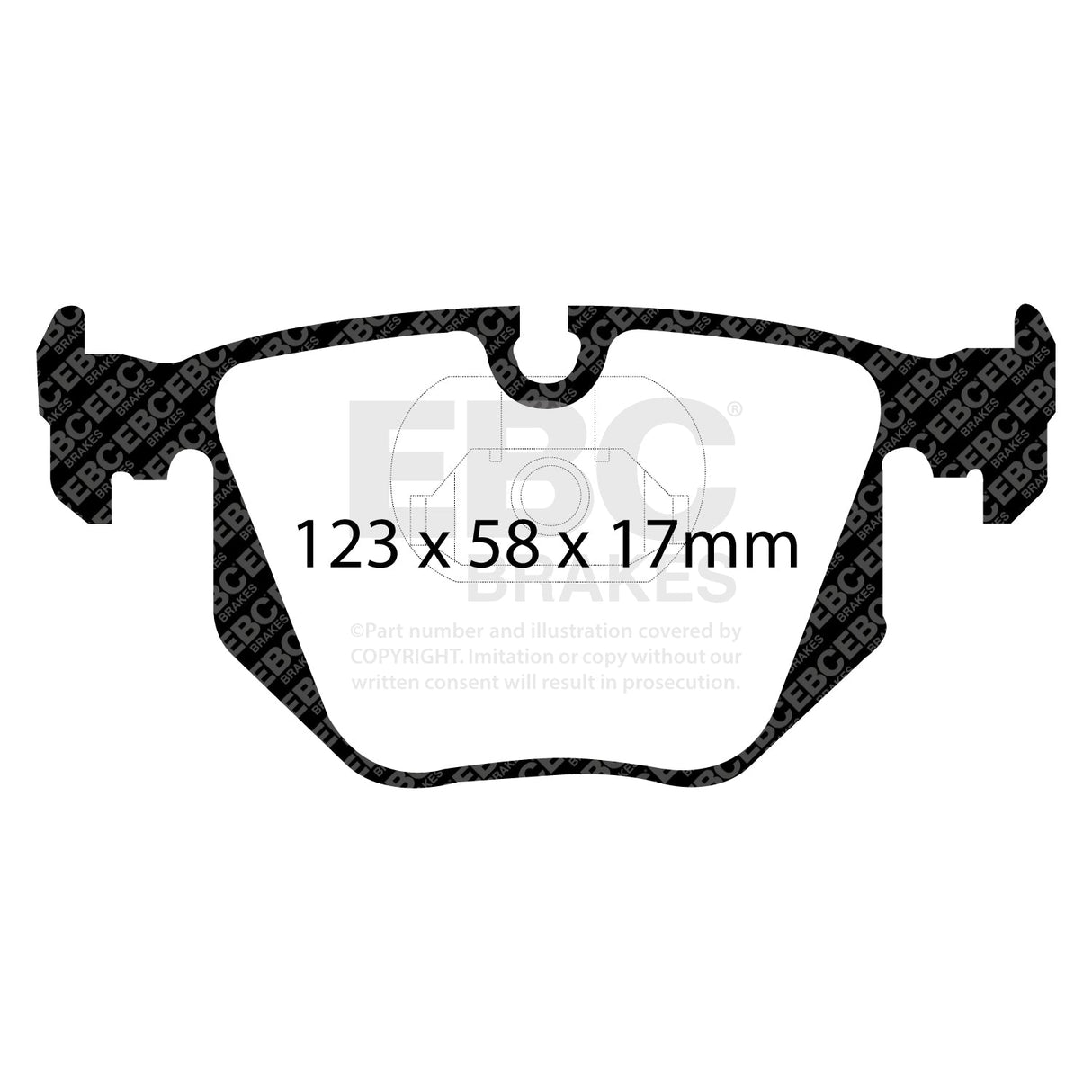 EBC Brakes Pad and Disc Kit (PD03KR169) Image 3
