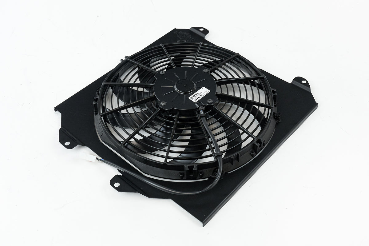 CSF Aluminium Fan Shroud & 12-inch Fan for CSF K-Swap Radiator (Civic / Integra) - image 6