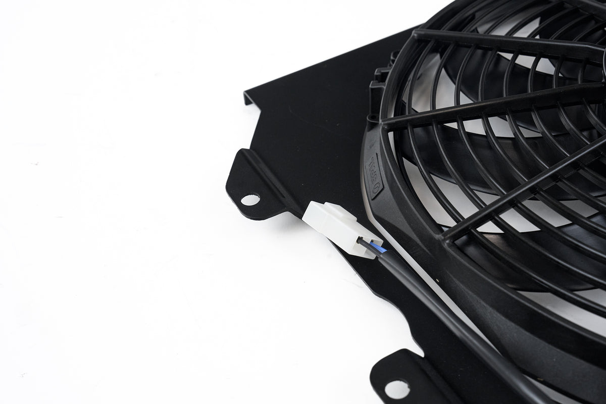 CSF Aluminium Fan Shroud & 12-inch Fan for CSF K-Swap Radiator (Civic / Integra) - image 8