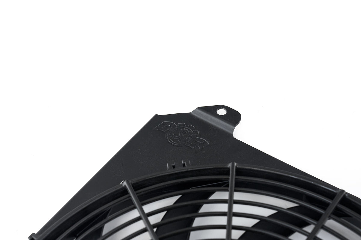 CSF Aluminium Fan Shroud & 12-inch Fan for CSF K-Swap Radiator (Civic / Integra) - image 9