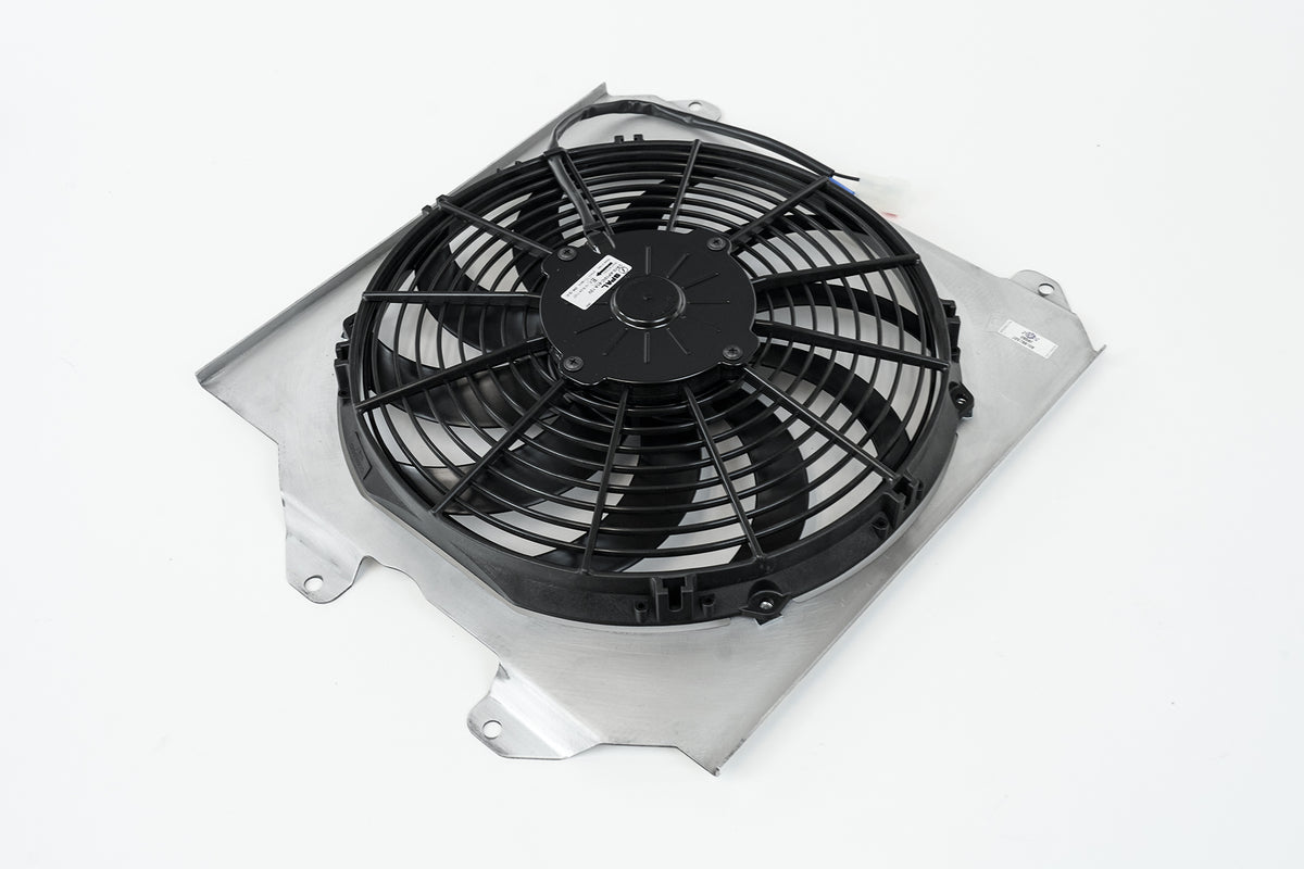 CSF Aluminium Fan Shroud & 12-inch Fan for CSF K-Swap Radiator (Civic / Integra)