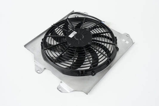 CSF Aluminium Fan Shroud & 12-inch Fan for CSF K-Swap Radiator (Civic / Integra)