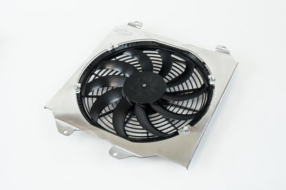 CSF Aluminium Fan Shroud & 12-inch Fan for CSF K-Swap Radiator (Civic / Integra) - image 2