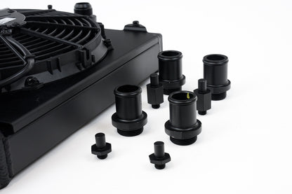 CSF Half Radiator with Fan & Shroud for Honda Civic EG / EK & Mitsubishi Evo VII-IX - image 5